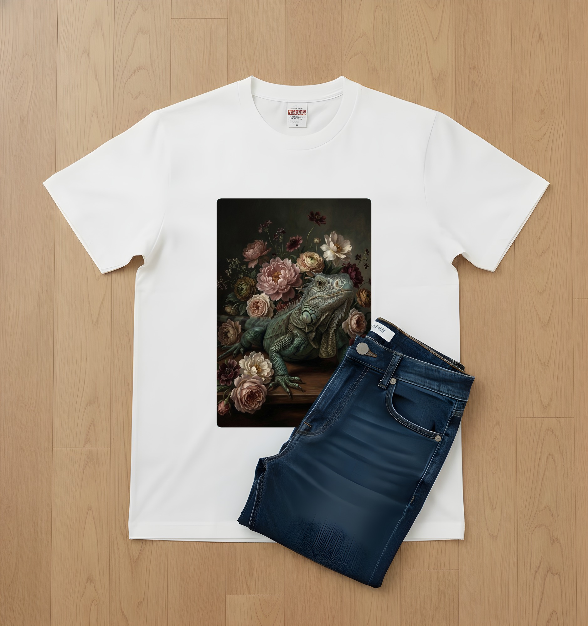 ブルーイグアナのTシャツ 2枚目