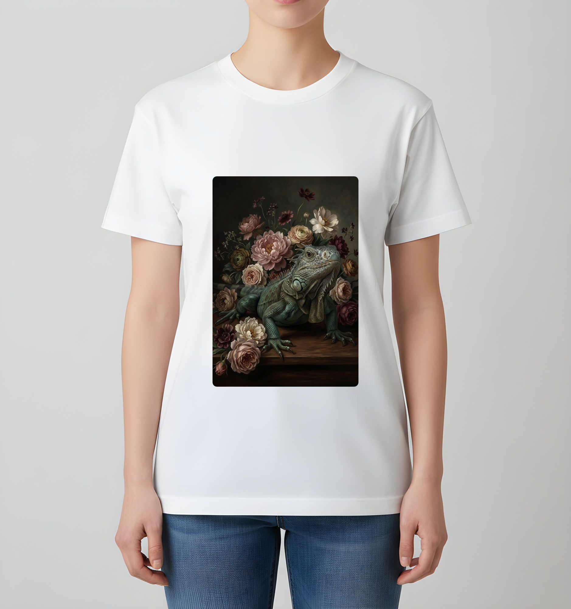 ブルーイグアナのTシャツ 4枚目