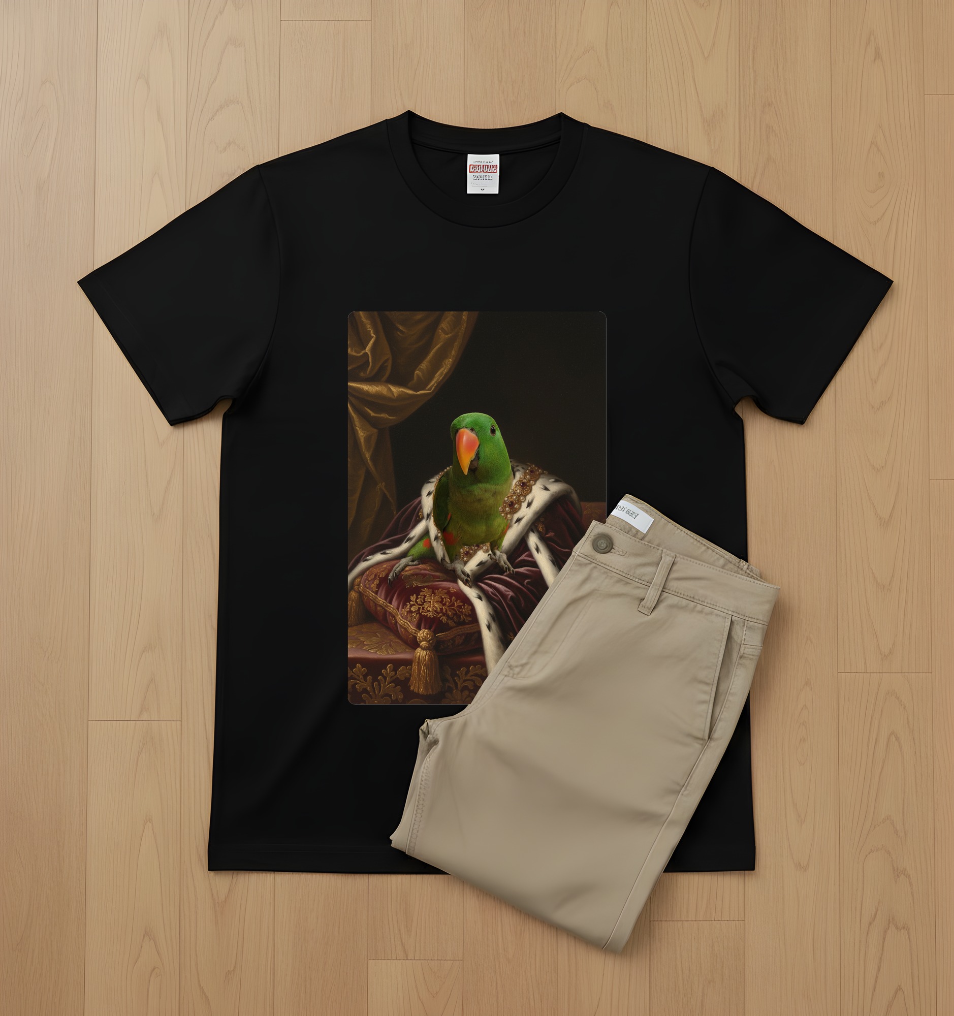 オオハナインコのTシャツ 2枚目