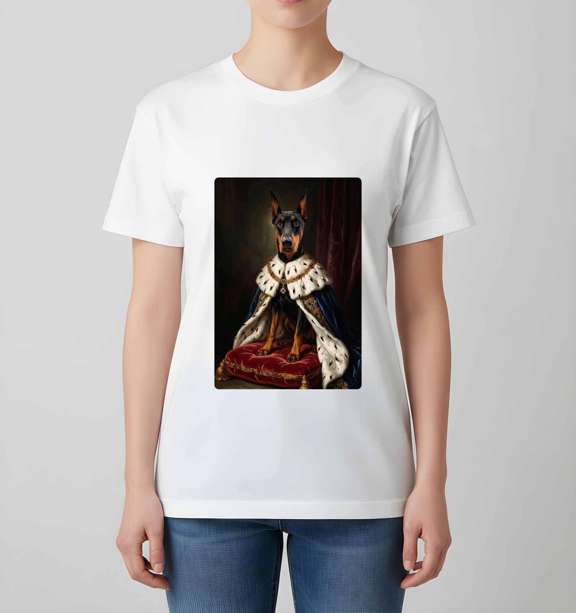 ドーベルマンのTシャツ 4枚目