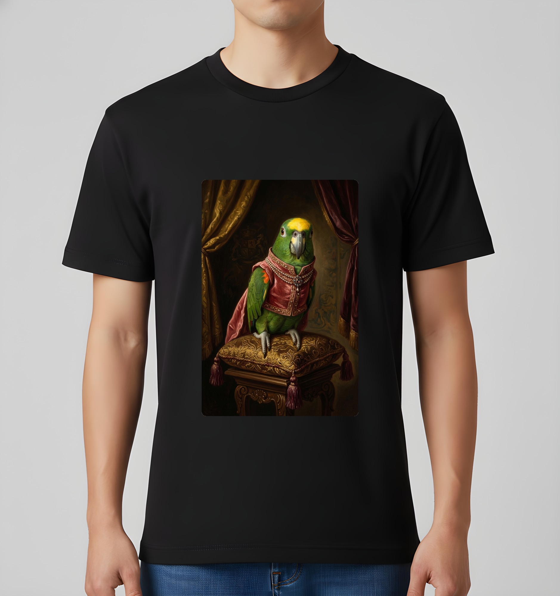 キエリボウシインコのTシャツ 3枚目