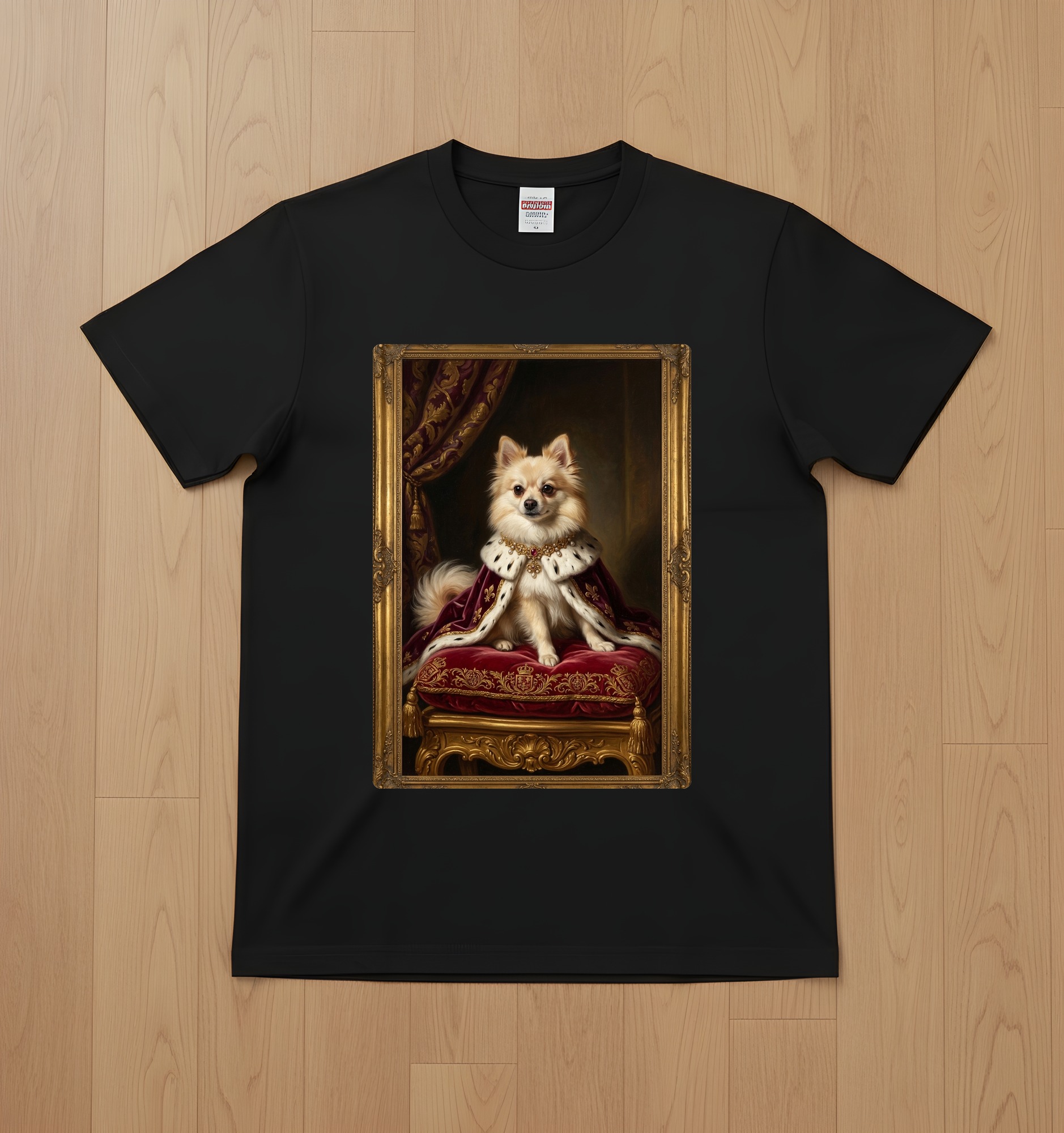 ポメラニアンのTシャツ 1枚目