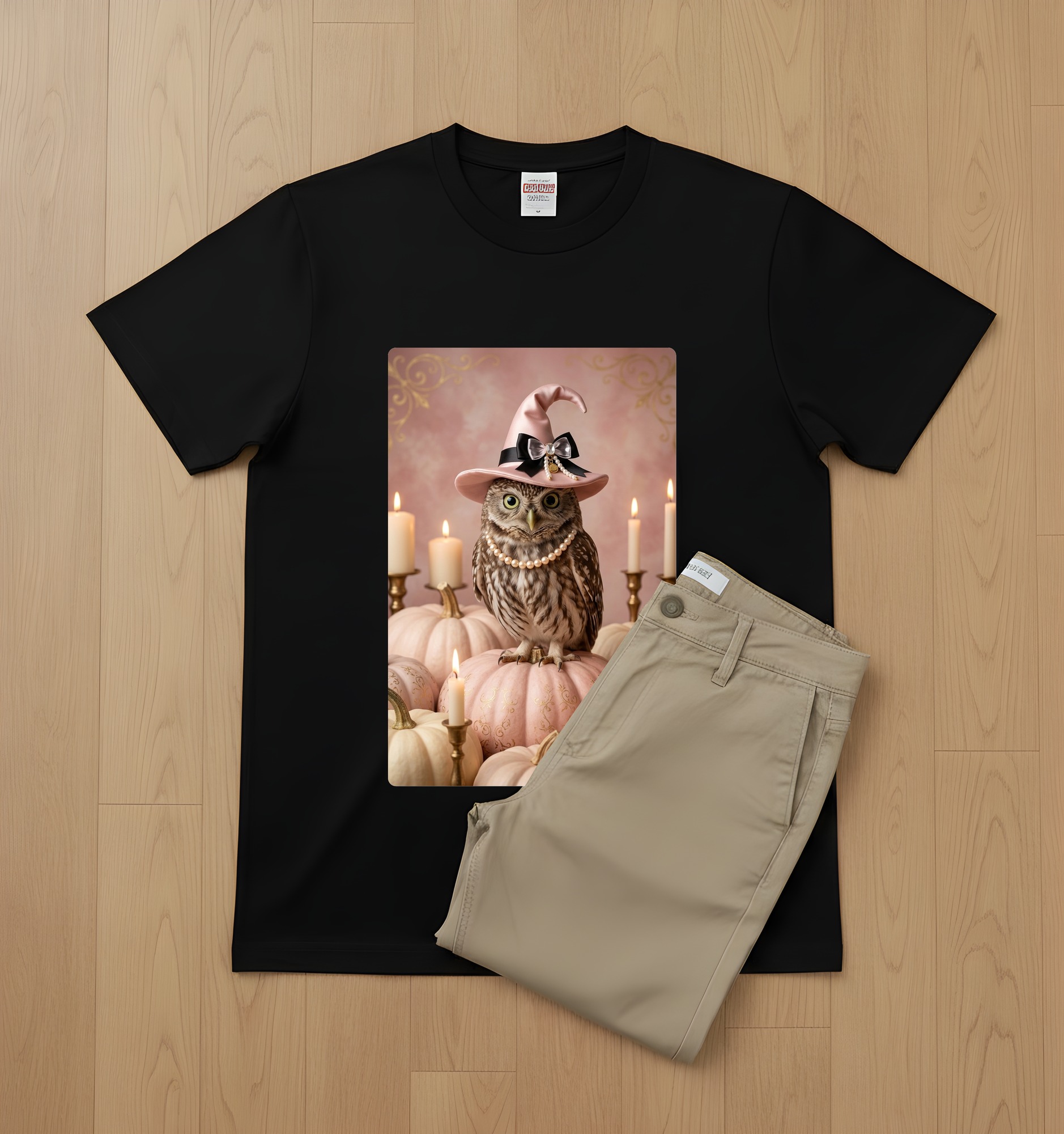 コノハズクのTシャツ 2枚目