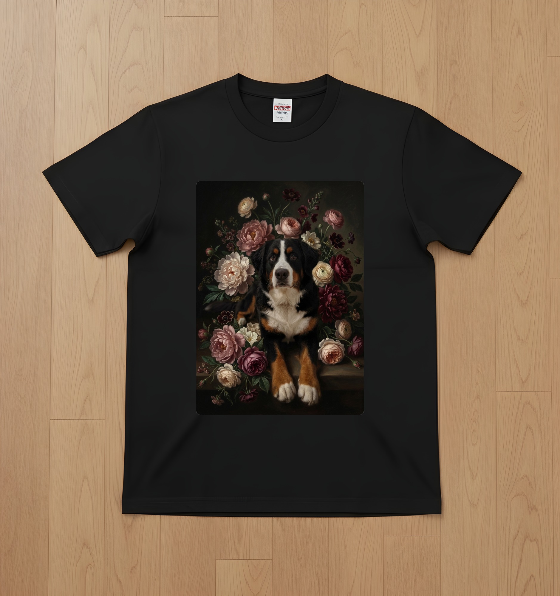 バーニーズマウンテンドッグのTシャツ 1枚目
