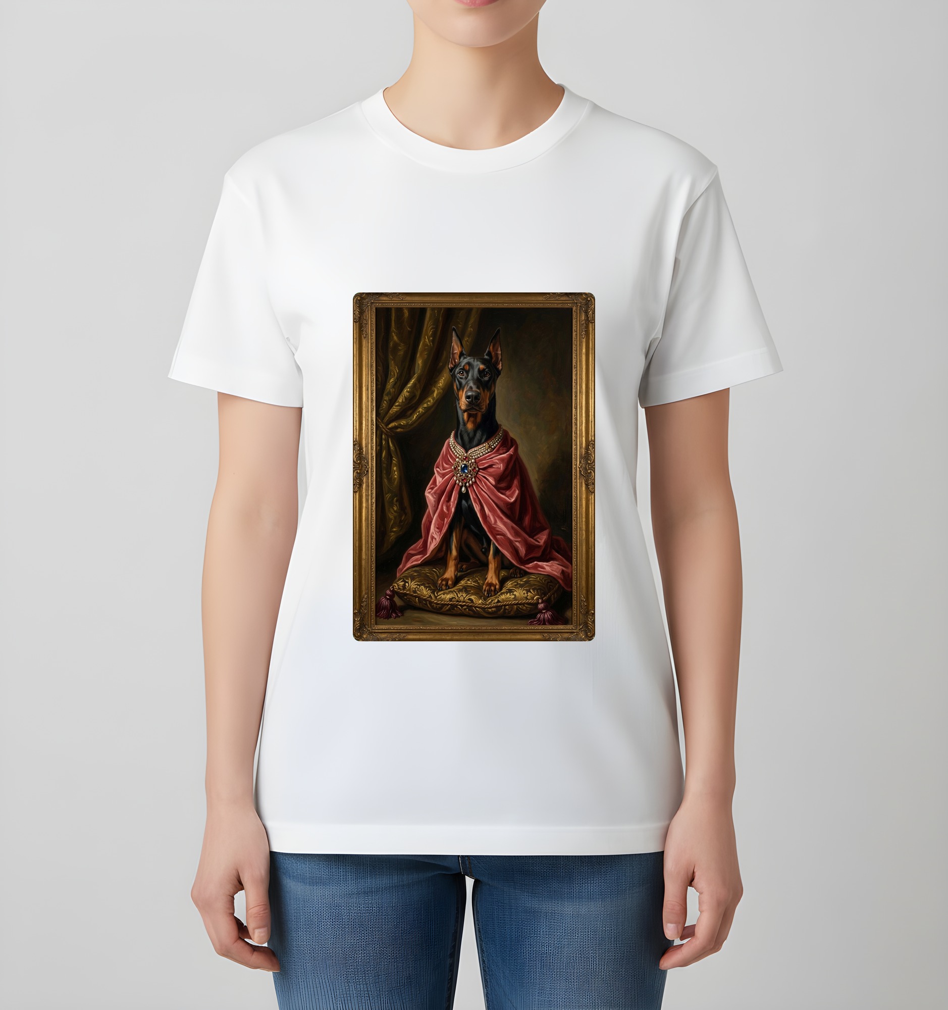 ドーベルマンのTシャツ 4枚目