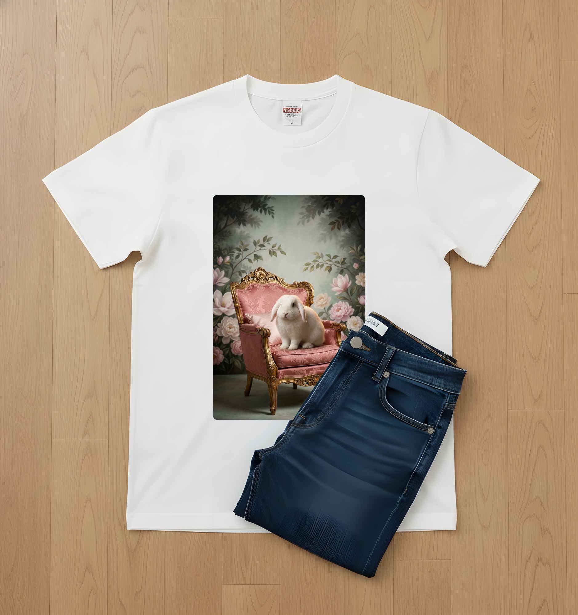 イングリッシュアンゴラのTシャツ 2枚目