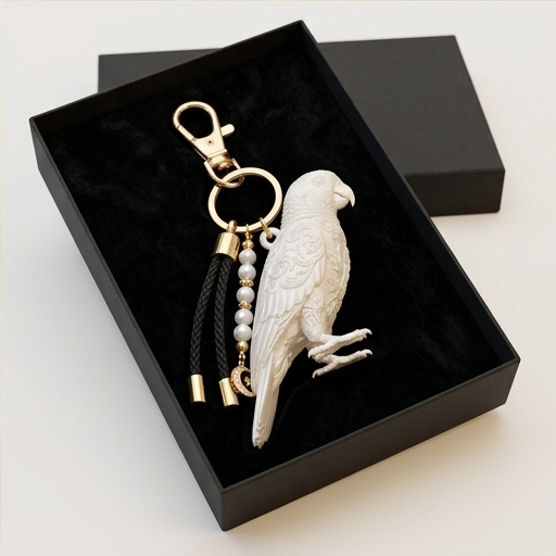 アオボウシインコのルネサンス肖像画キーホルダーができました! - うちの子ルネサンスonはてなブログ