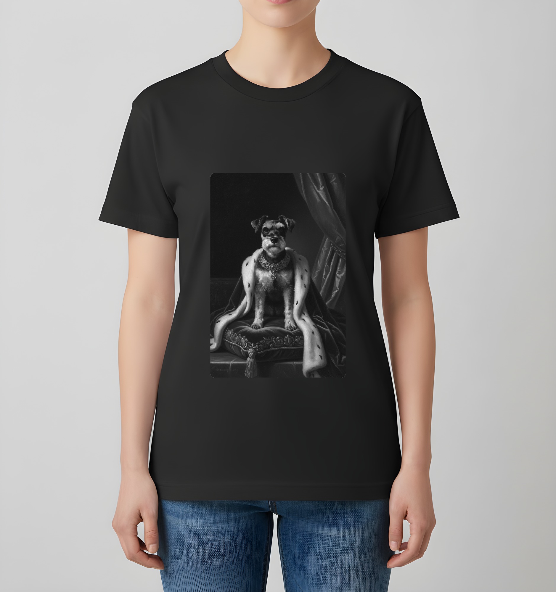 ミニチュアシュナウザーのTシャツ 4枚目