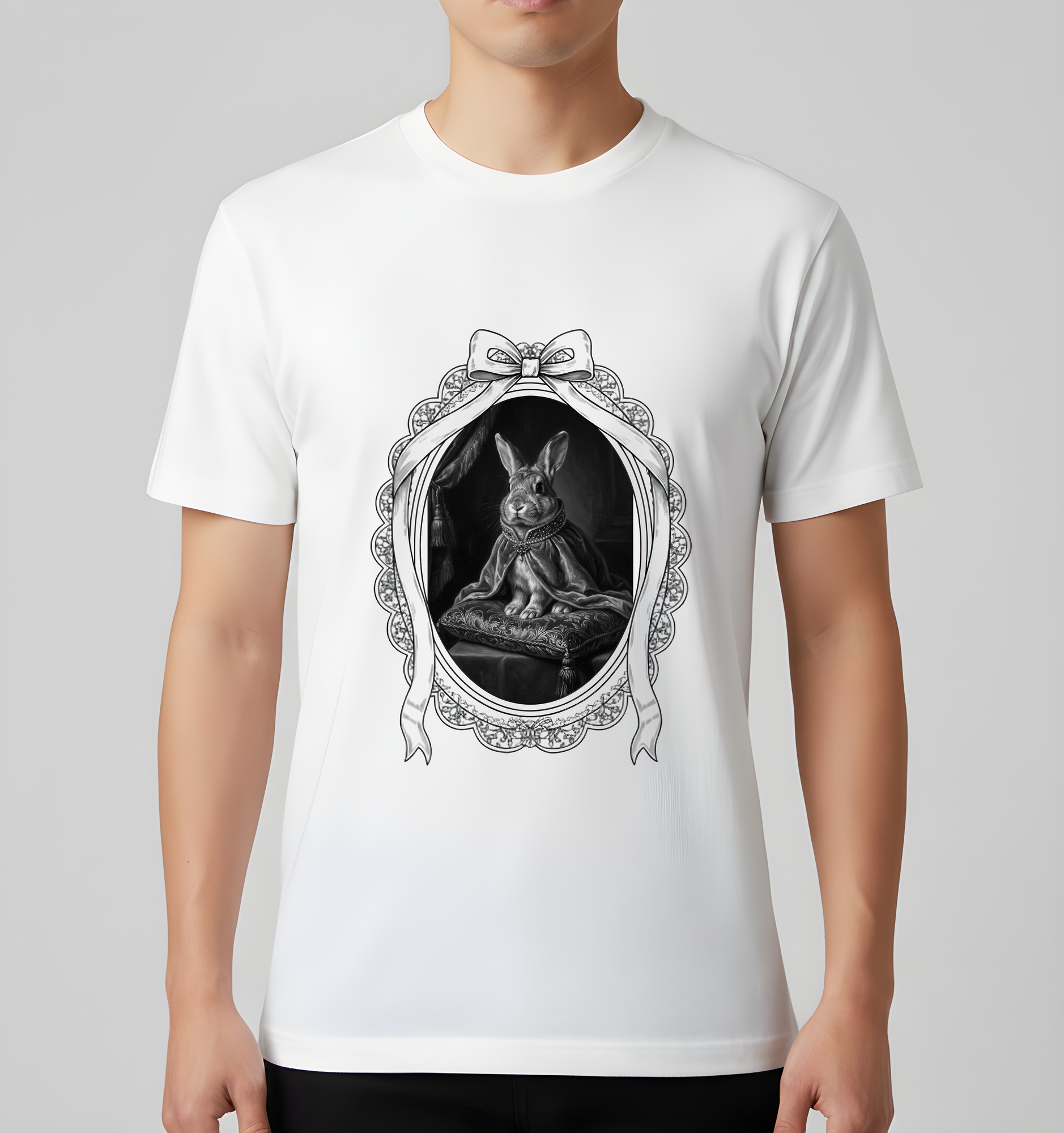 チンチラうさぎのTシャツ 3枚目