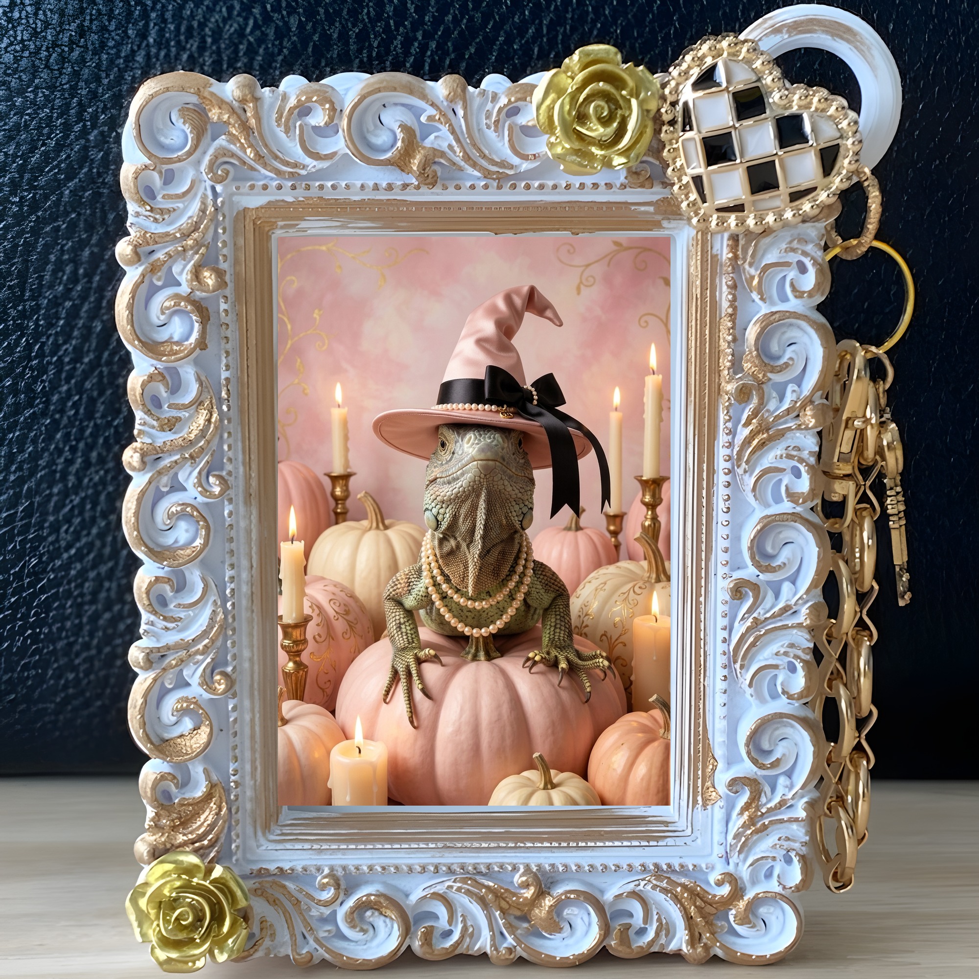 トゲオイグアナのバッグチャーム 2枚目