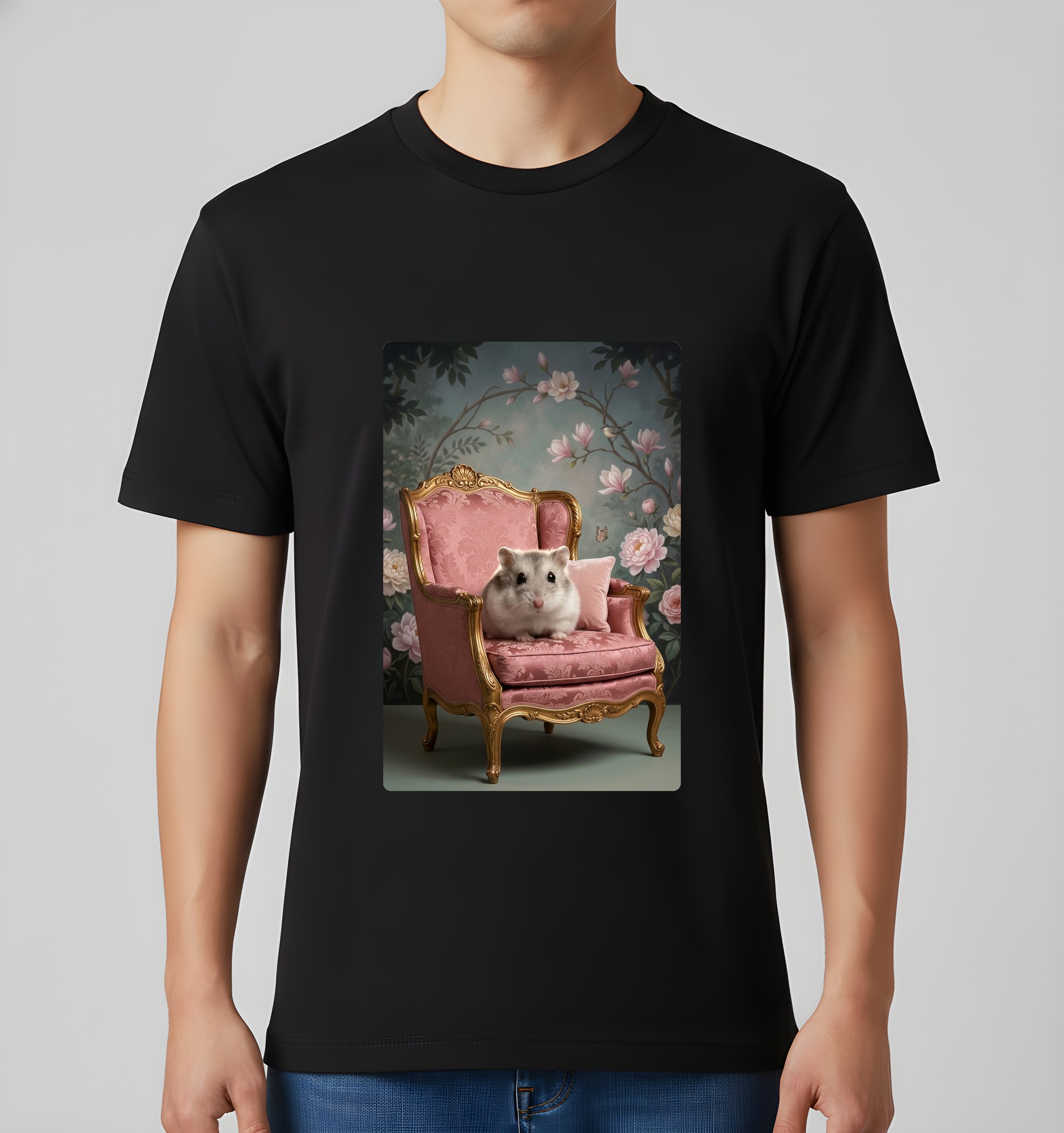 ウィンターホワイトハムスターのTシャツ 3枚目