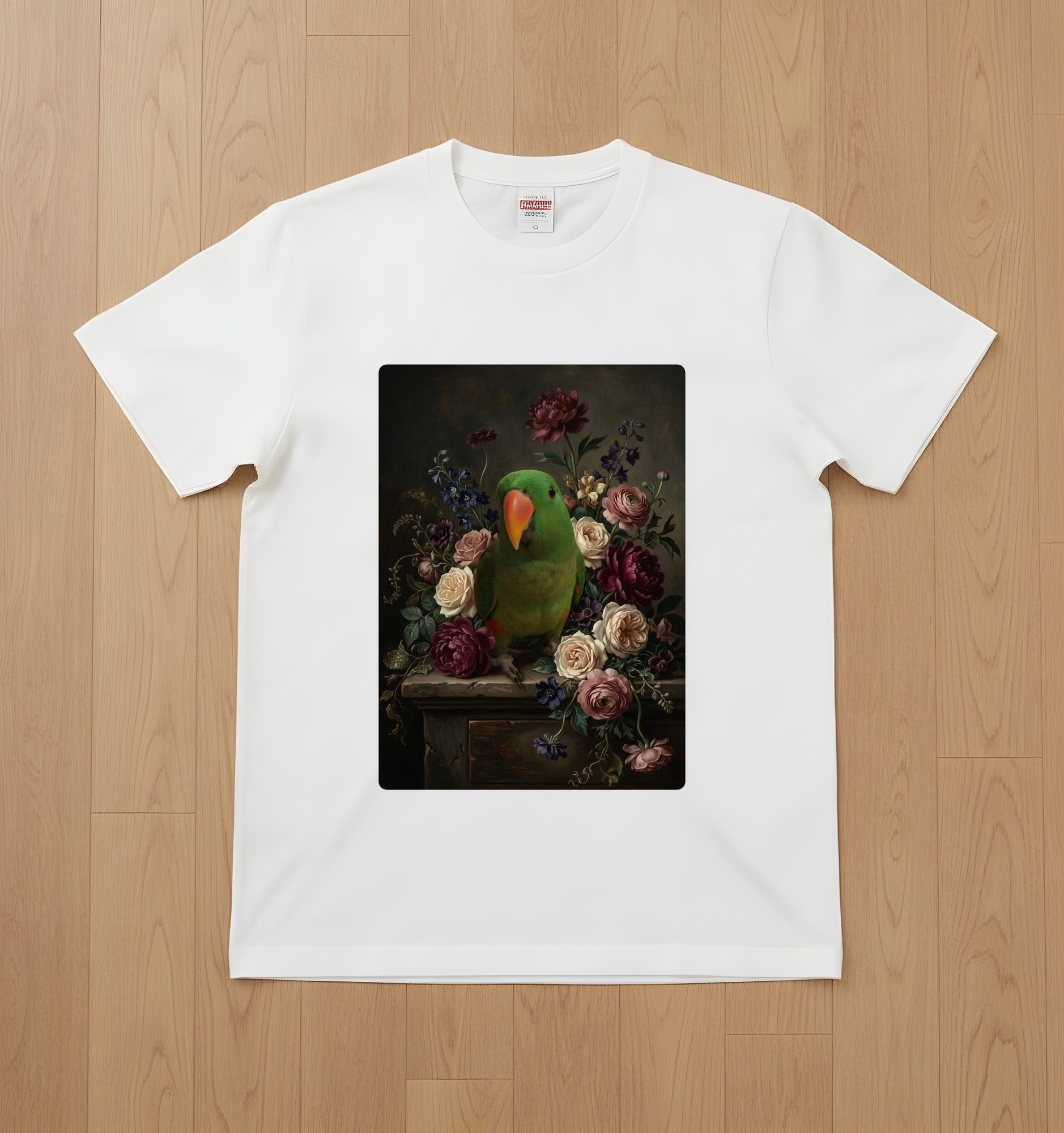 オオハナインコのTシャツ 1枚目