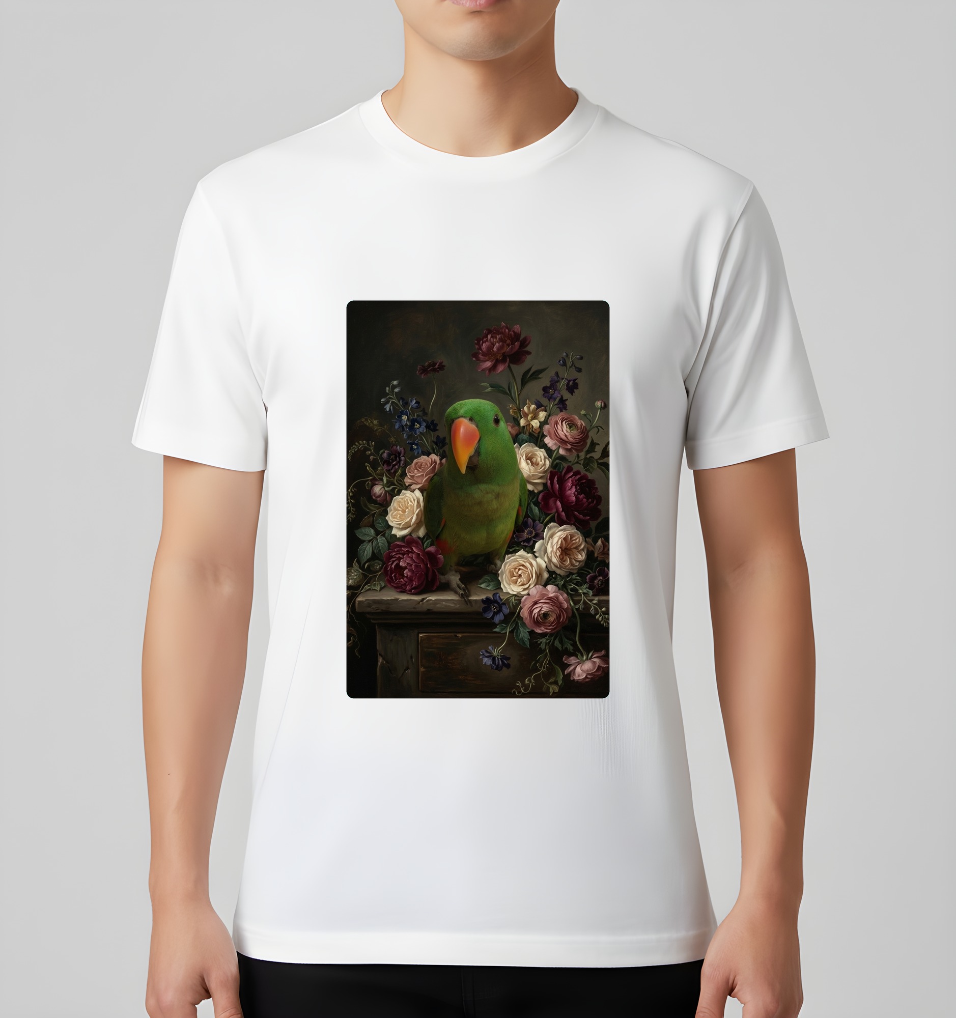オオハナインコのTシャツ 3枚目