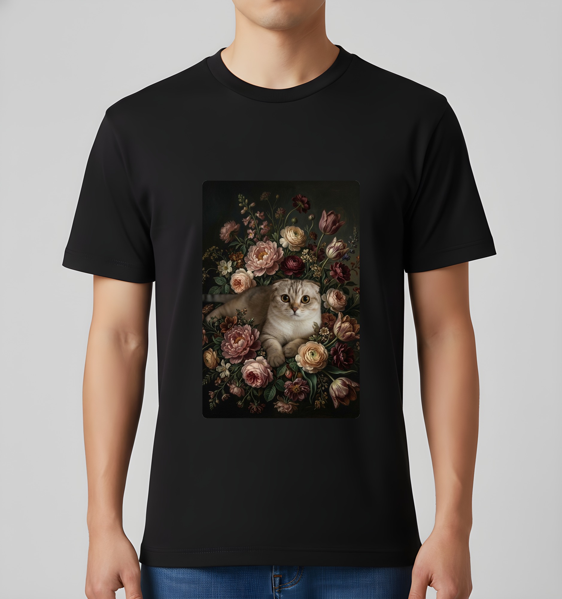 スコティッシュフォールドのTシャツ 3枚目