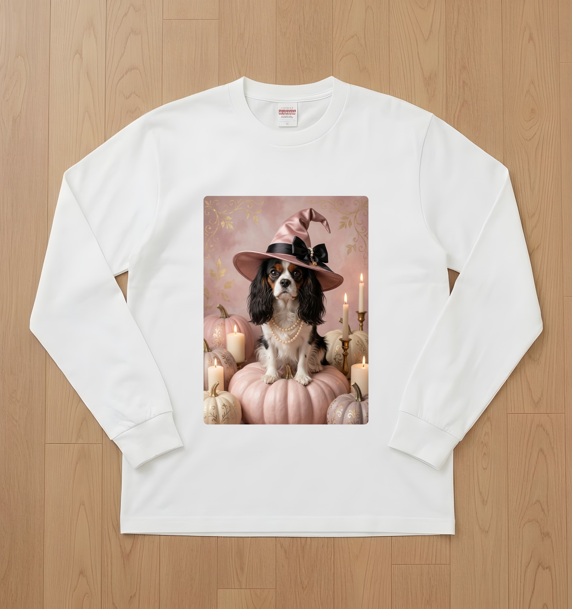 キャバリアの長袖Tシャツ 1枚目