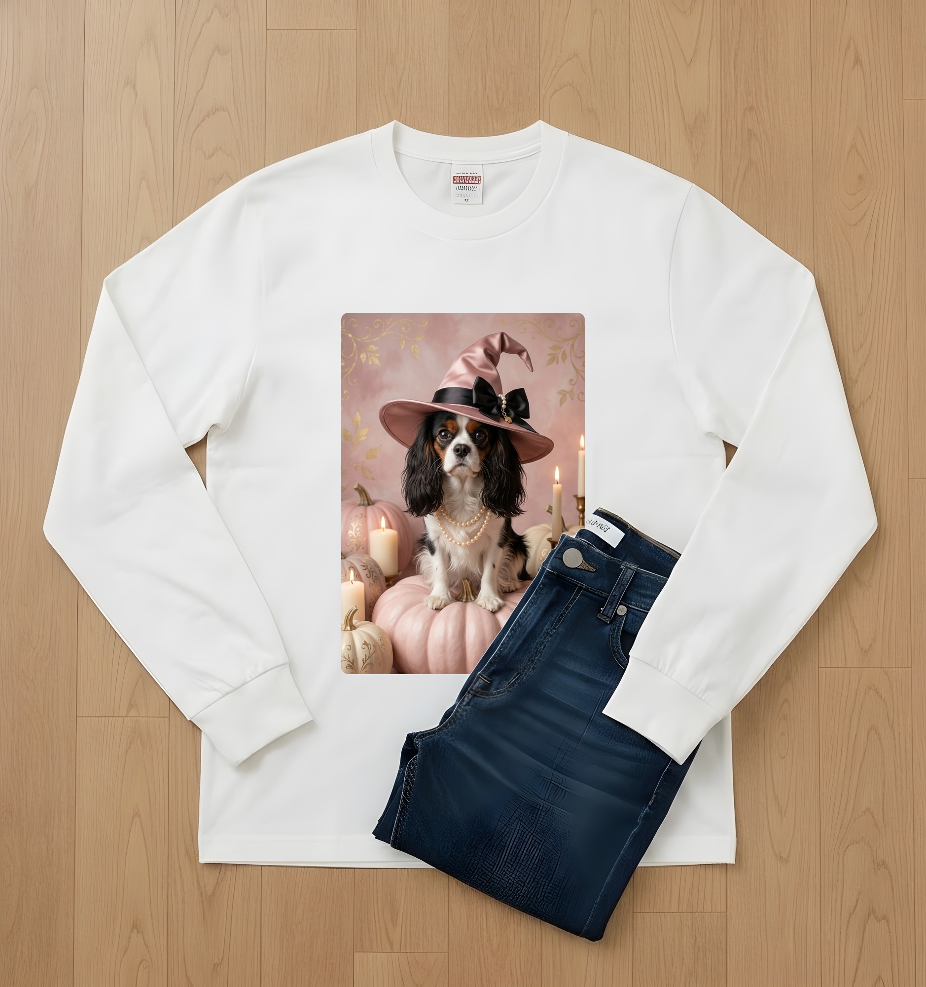 キャバリアの長袖Tシャツ 2枚目