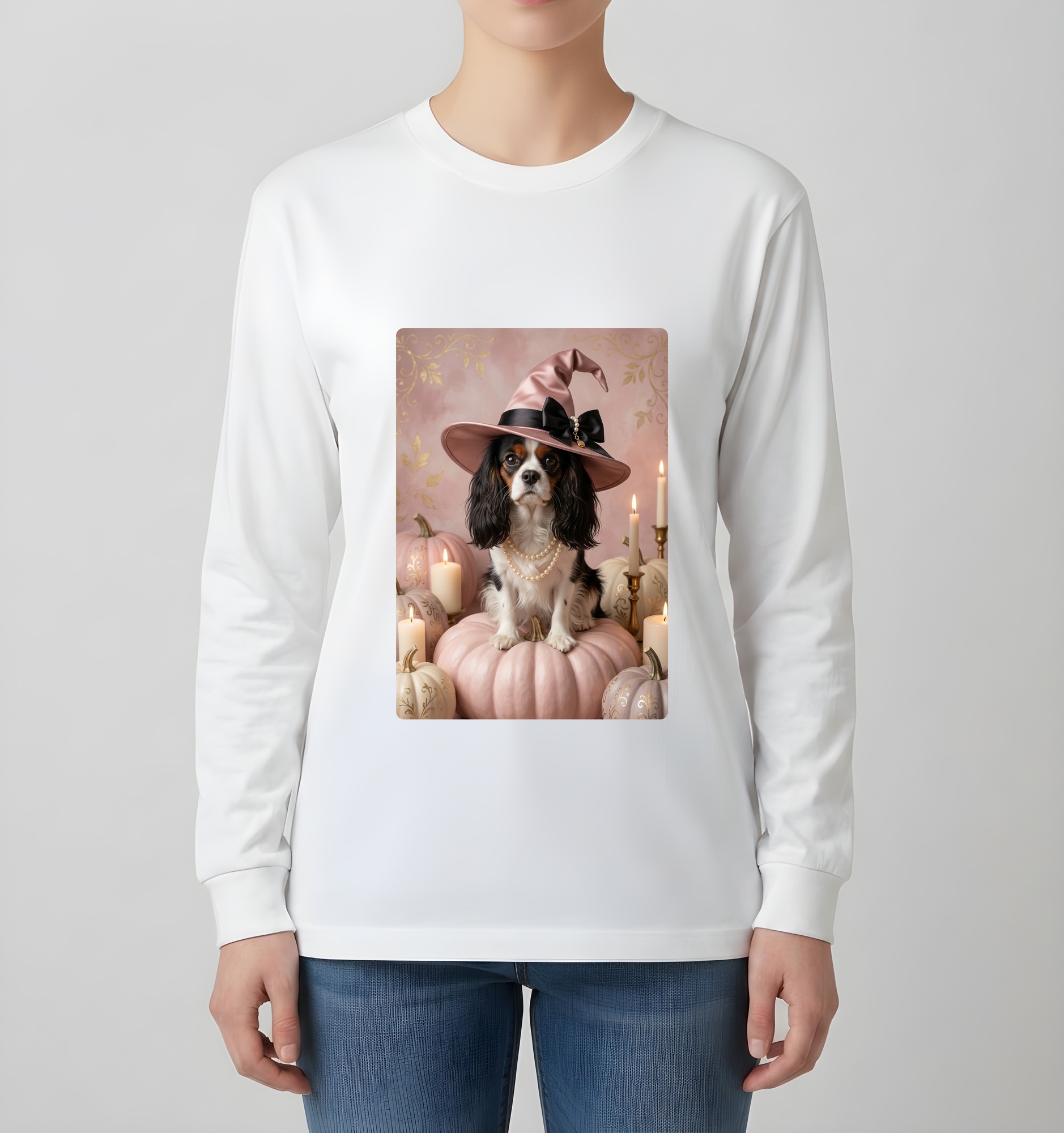 キャバリアの長袖Tシャツ 4枚目
