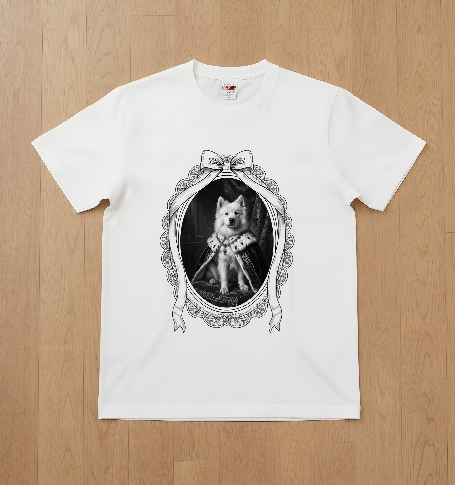 サモエドのTシャツ 1枚目