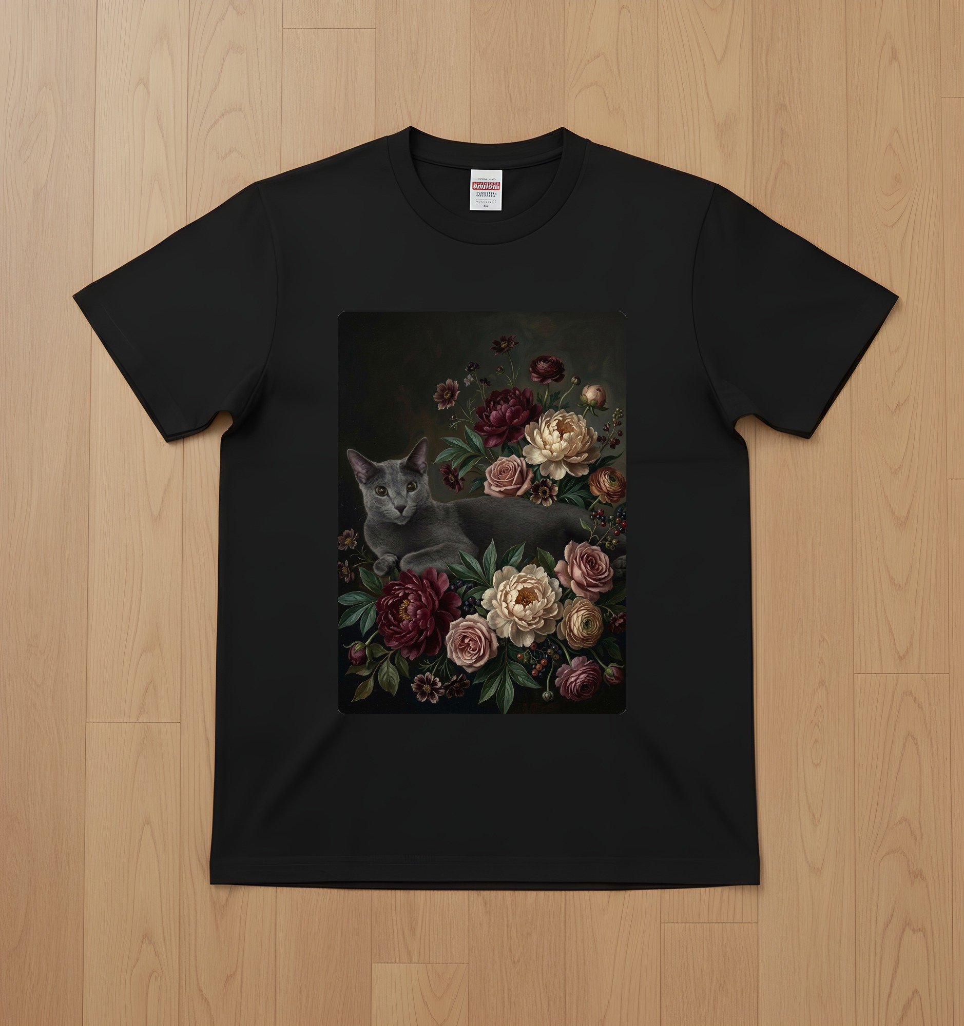 ロシアンブルーのTシャツ 1枚目