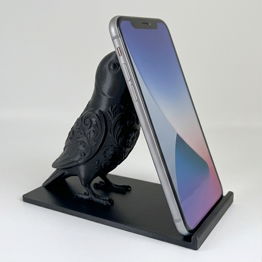 インドオオハナインコのスマホスタンド 1枚目