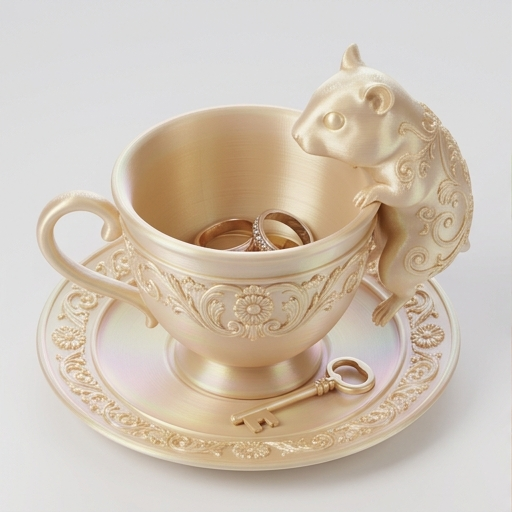 プディングハムスターのアクセサリートレイ 1枚目