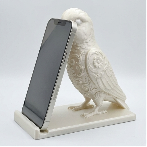 モモイロインコのスマホスタンド 1枚目