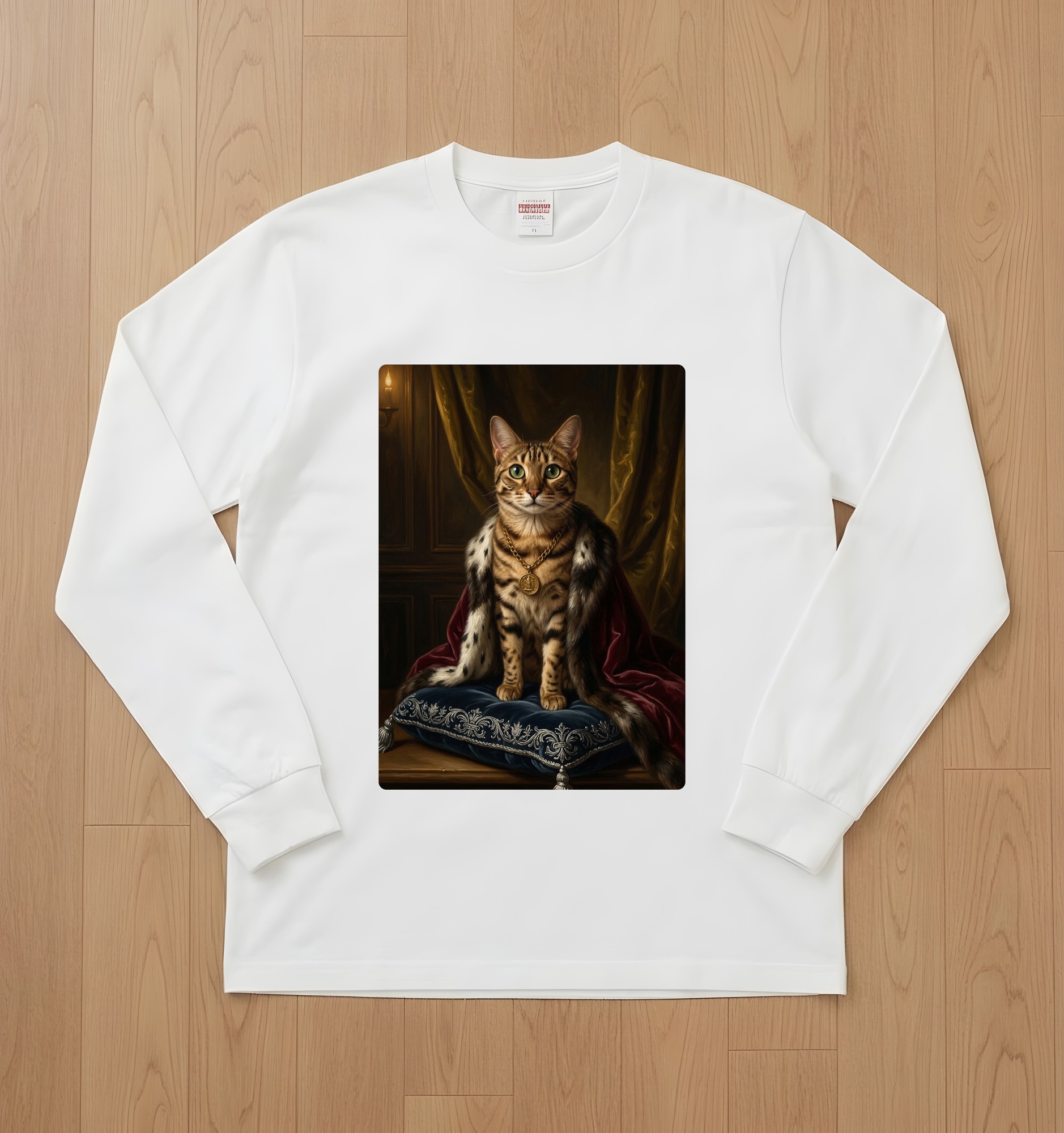 オシキャットの長袖Tシャツ 1枚目