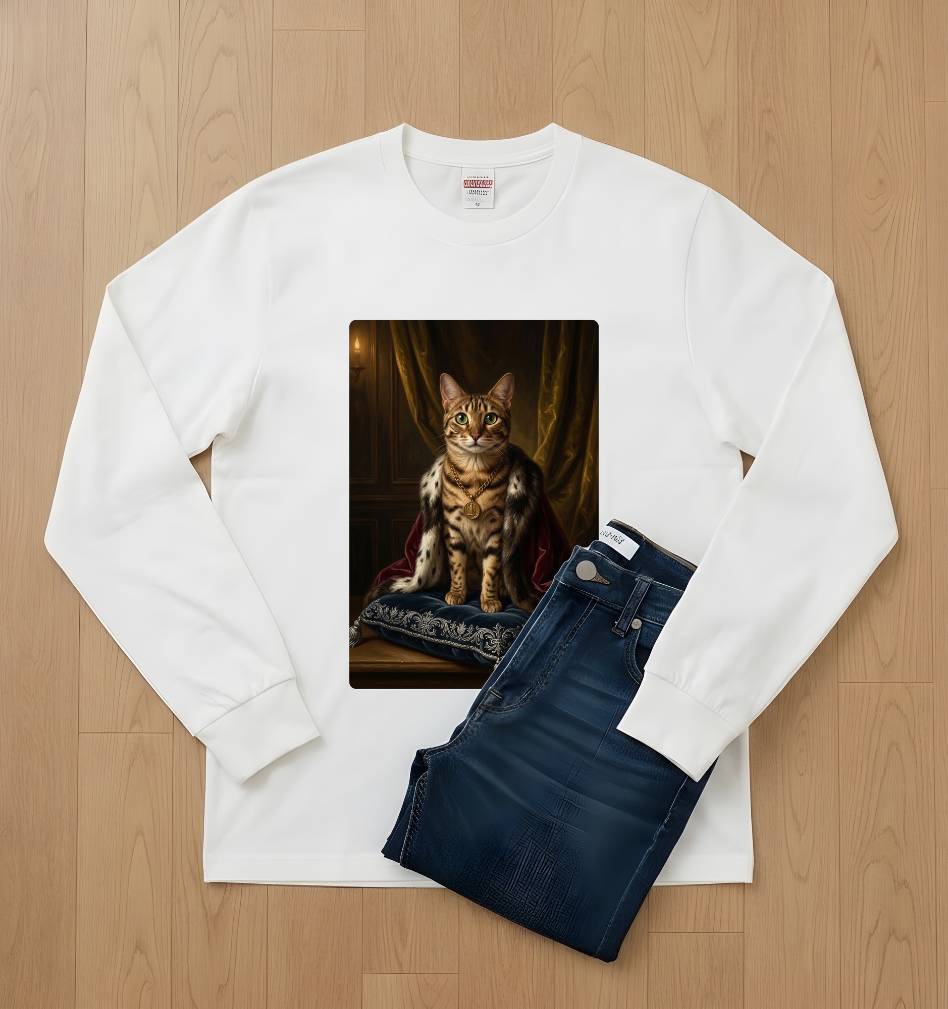 オシキャットの長袖Tシャツ 2枚目