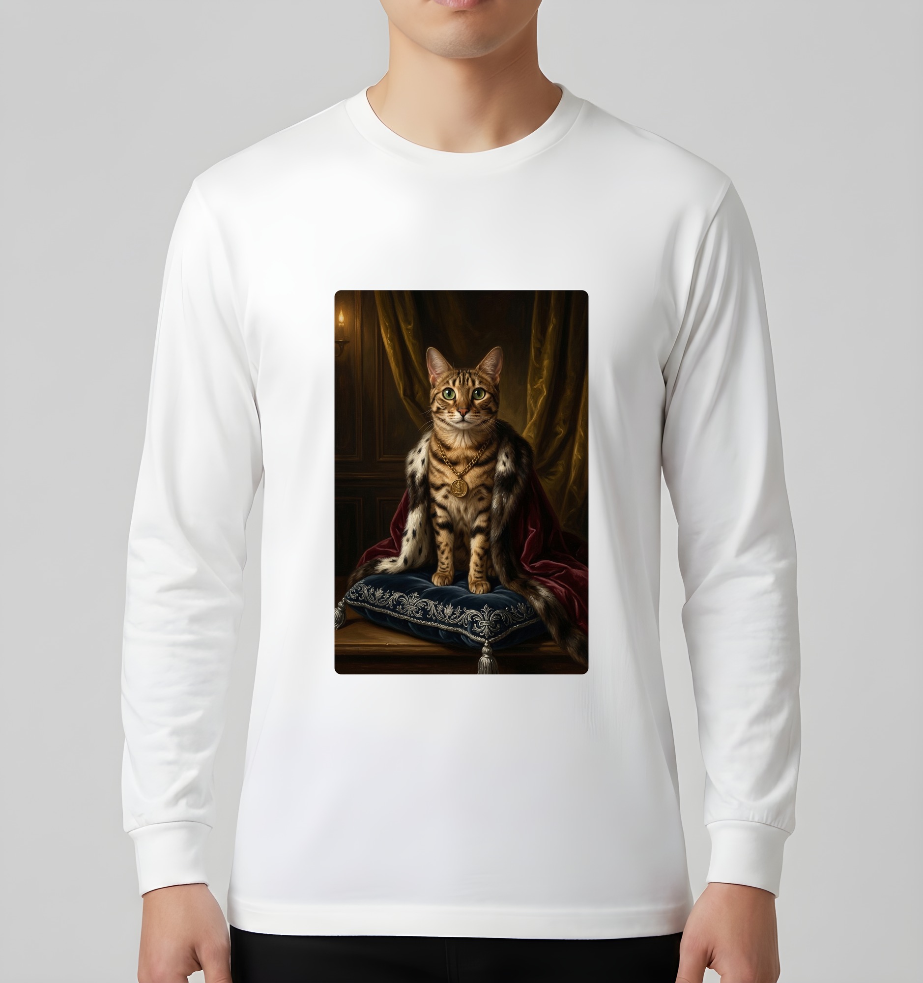 オシキャットの長袖Tシャツ 3枚目