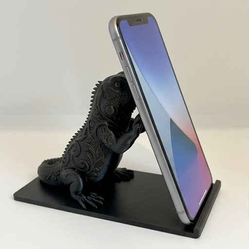 サバクイグアナのスマホスタンド 1枚目