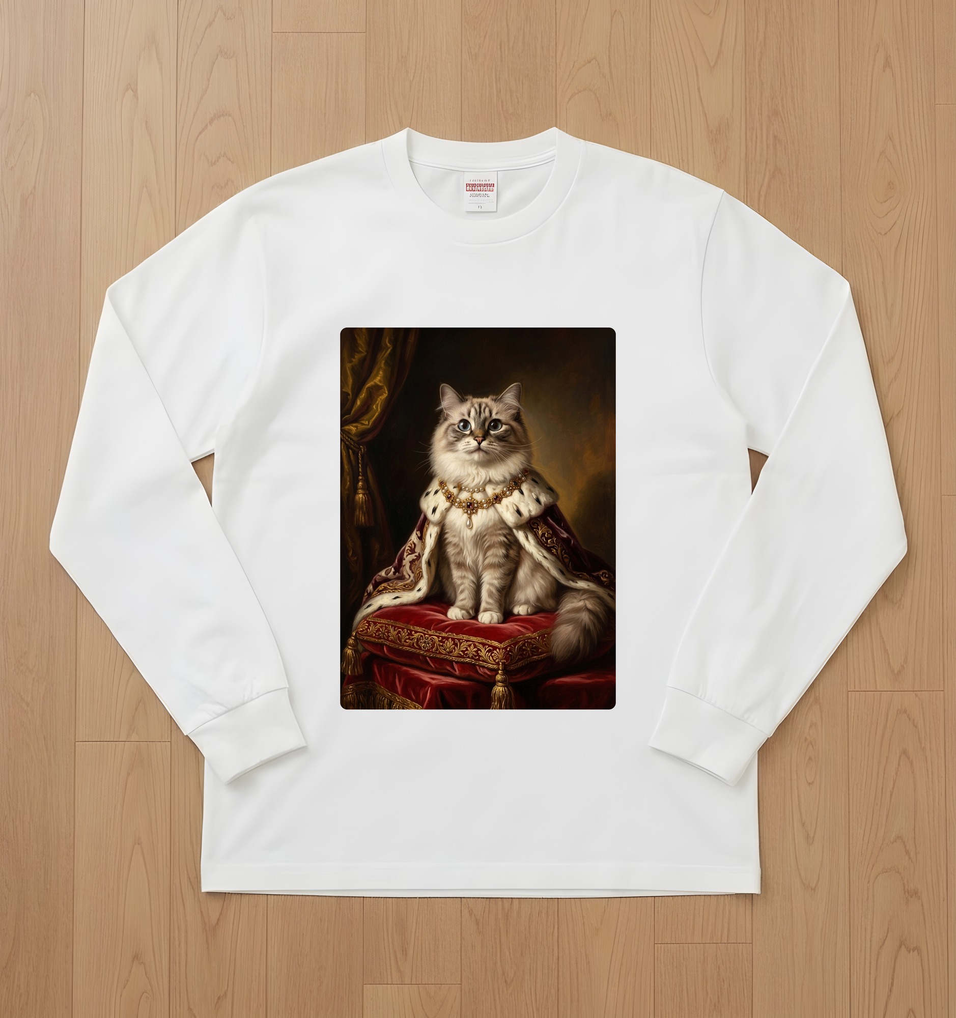 ラグドールの長袖Tシャツ 1枚目