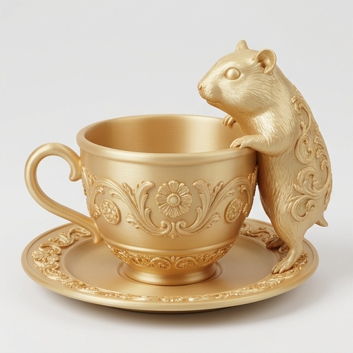 ウィンターホワイトハムスターのアクセサリートレイ 3枚目