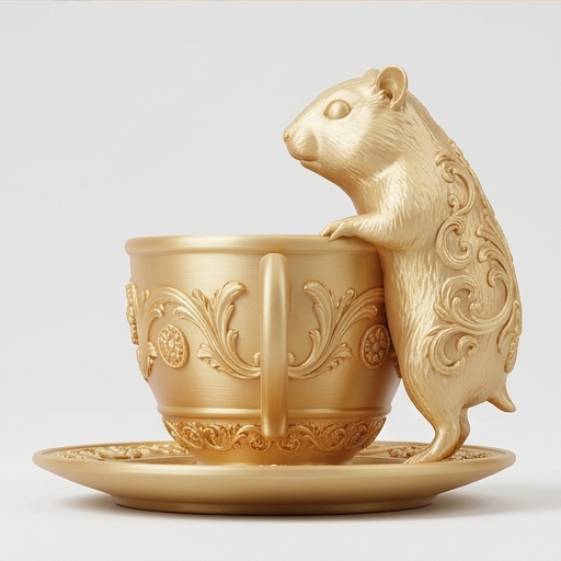 ウィンターホワイトハムスターのアクセサリートレイ 4枚目