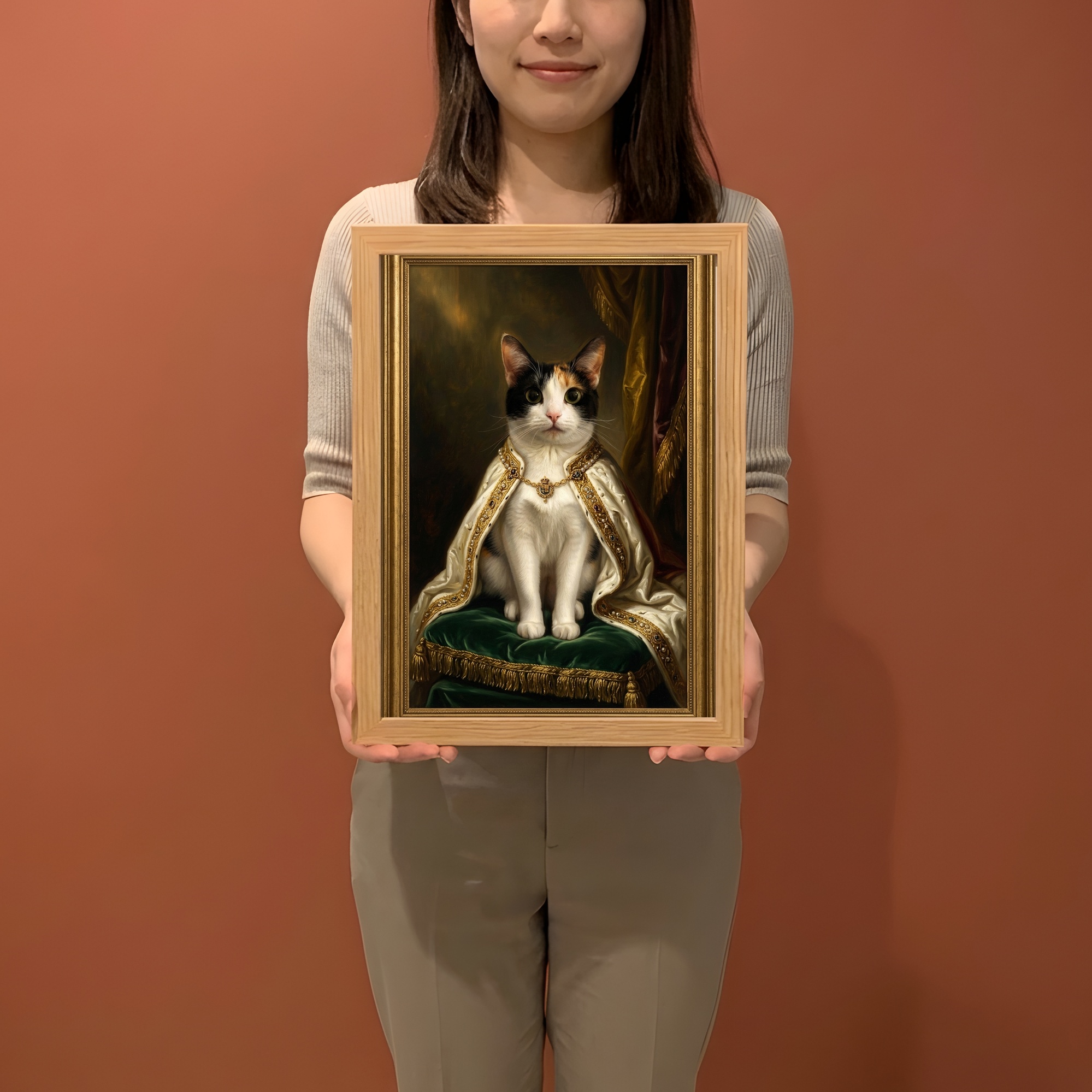 ジャパニーズボブテイルの額装プリント 2枚目