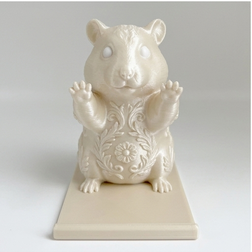 Pearl White hamster — photo 3