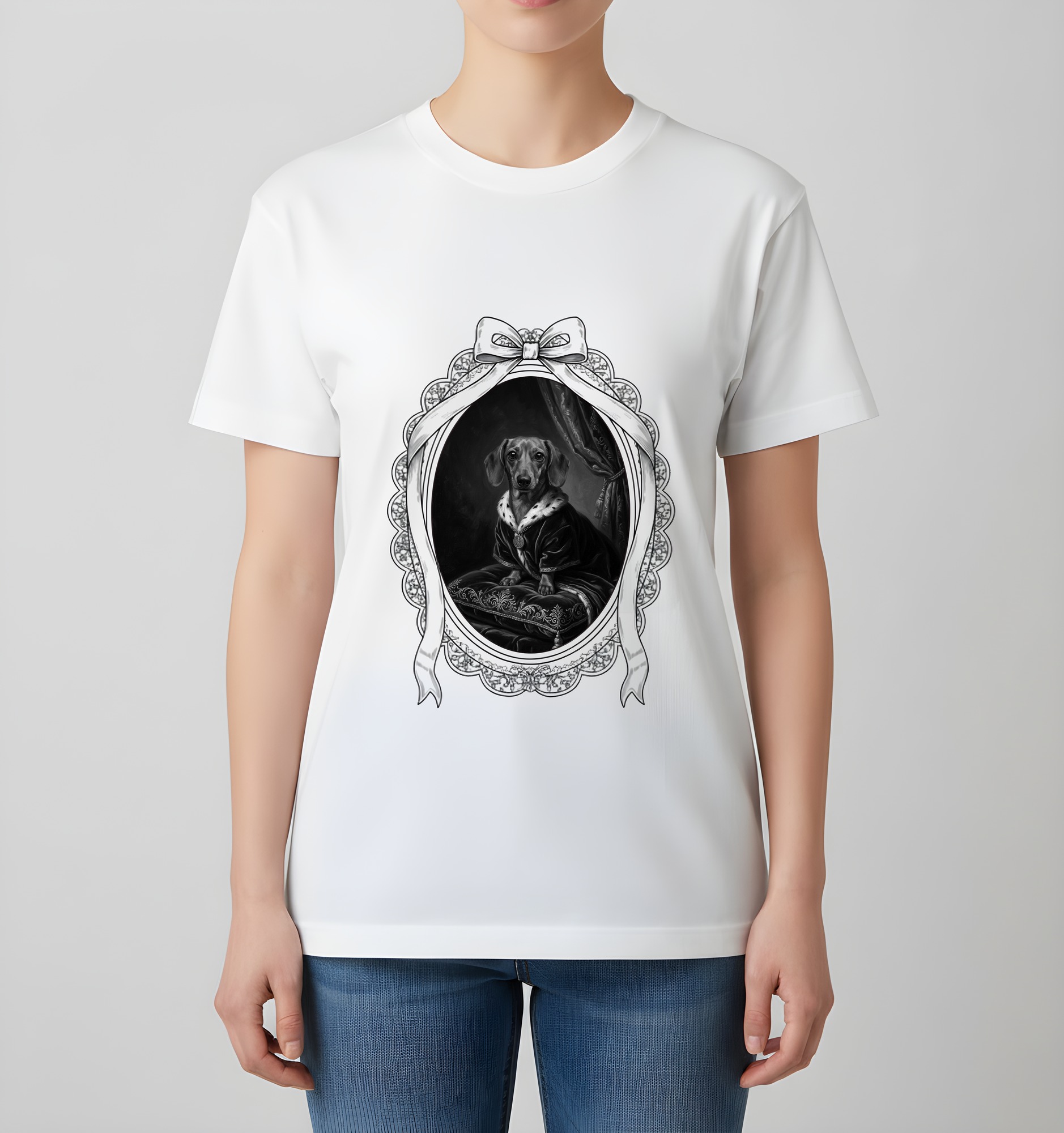 ミニチュアダックスフンドのTシャツ 4枚目