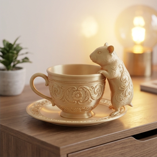 チャイニーズハムスターのアクセサリートレイ 2枚目