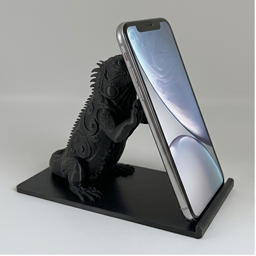 サバクイグアナのスマホスタンド 1枚目