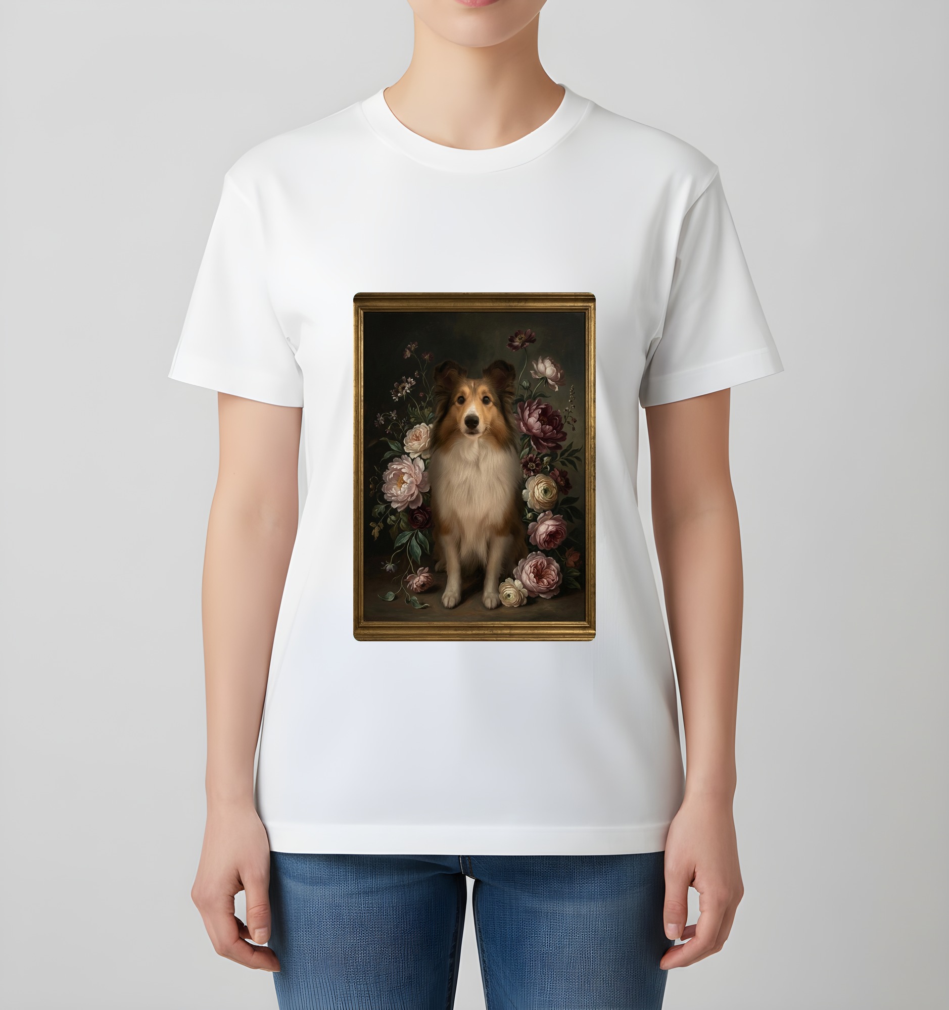 シェットランドシープドッグのTシャツ 4枚目