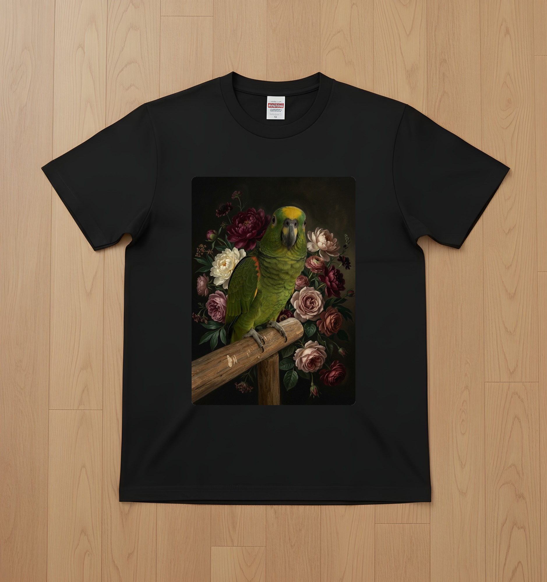 キエリボウシインコのTシャツ 1枚目