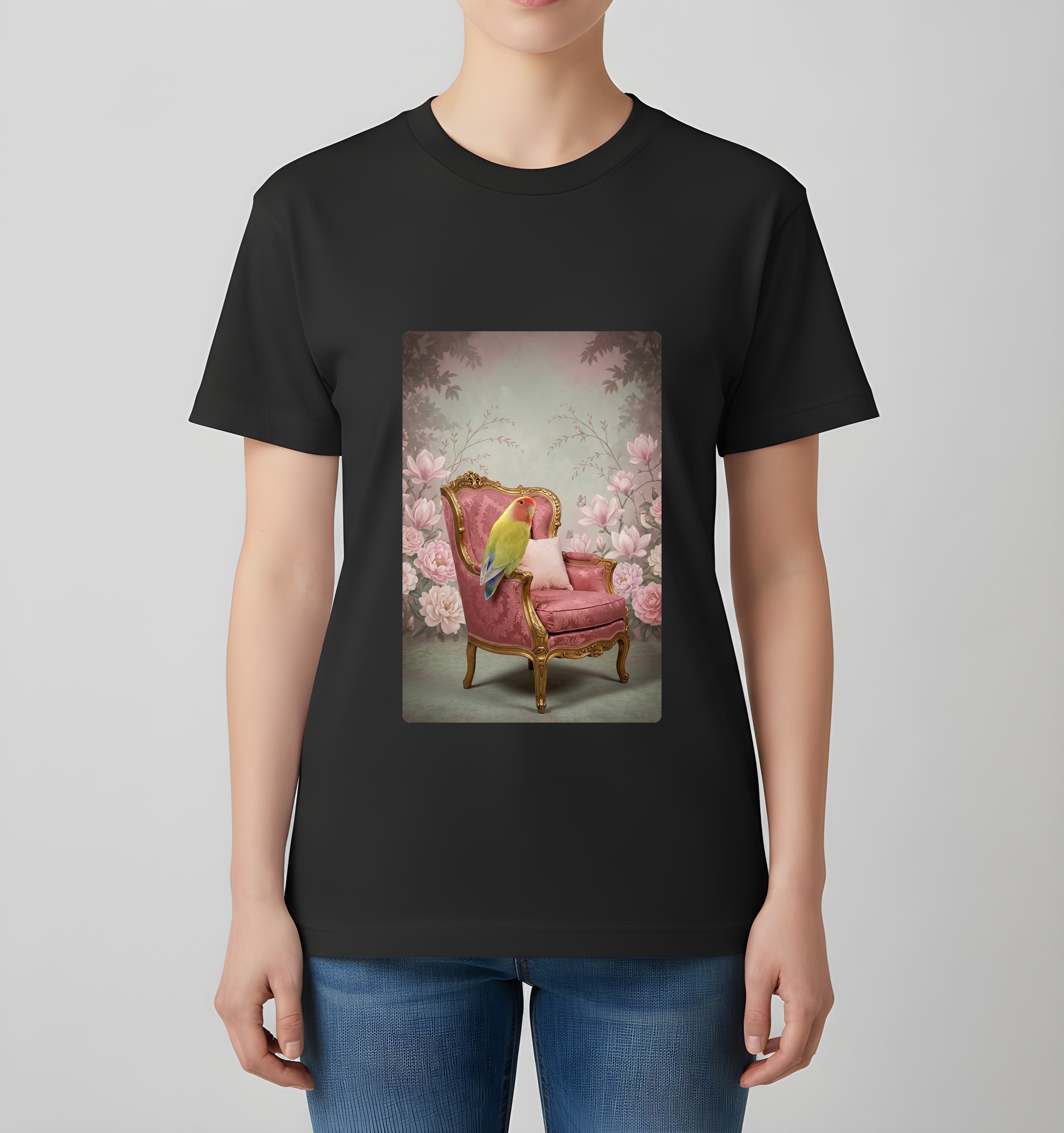 コザクラインコのTシャツ 4枚目
