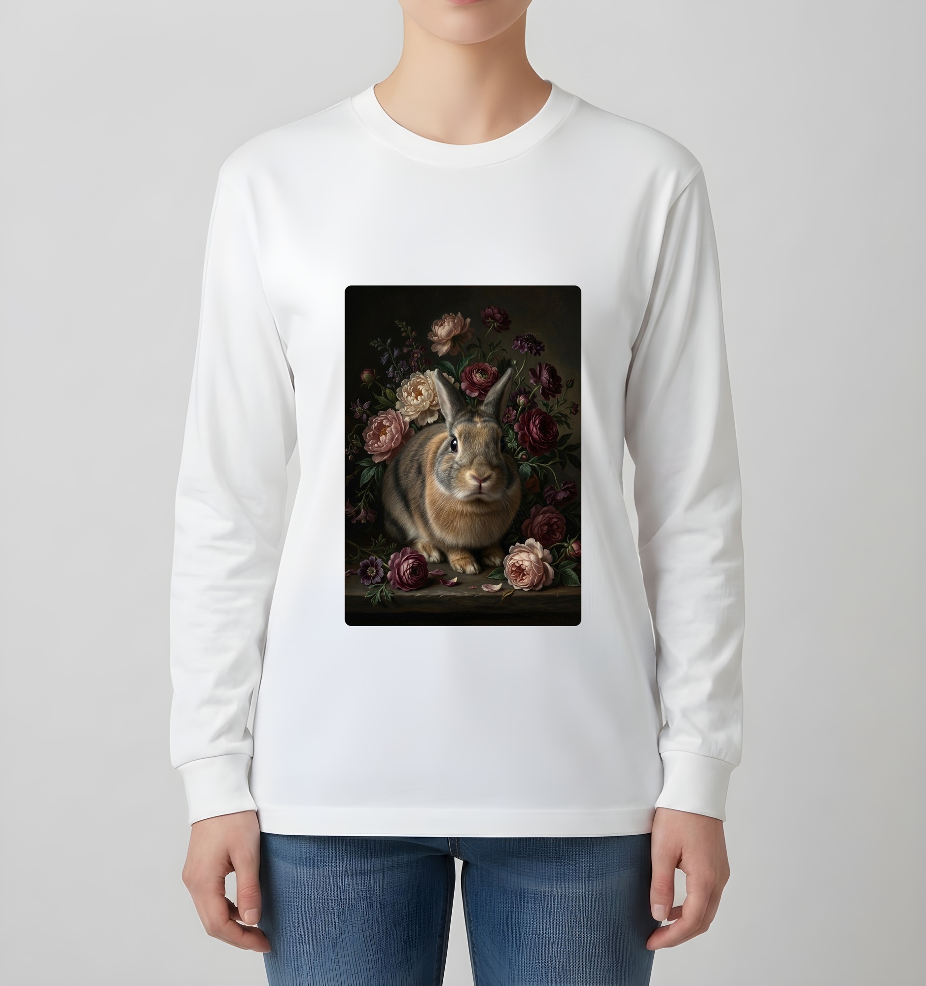うさぎの長袖Tシャツ 4枚目