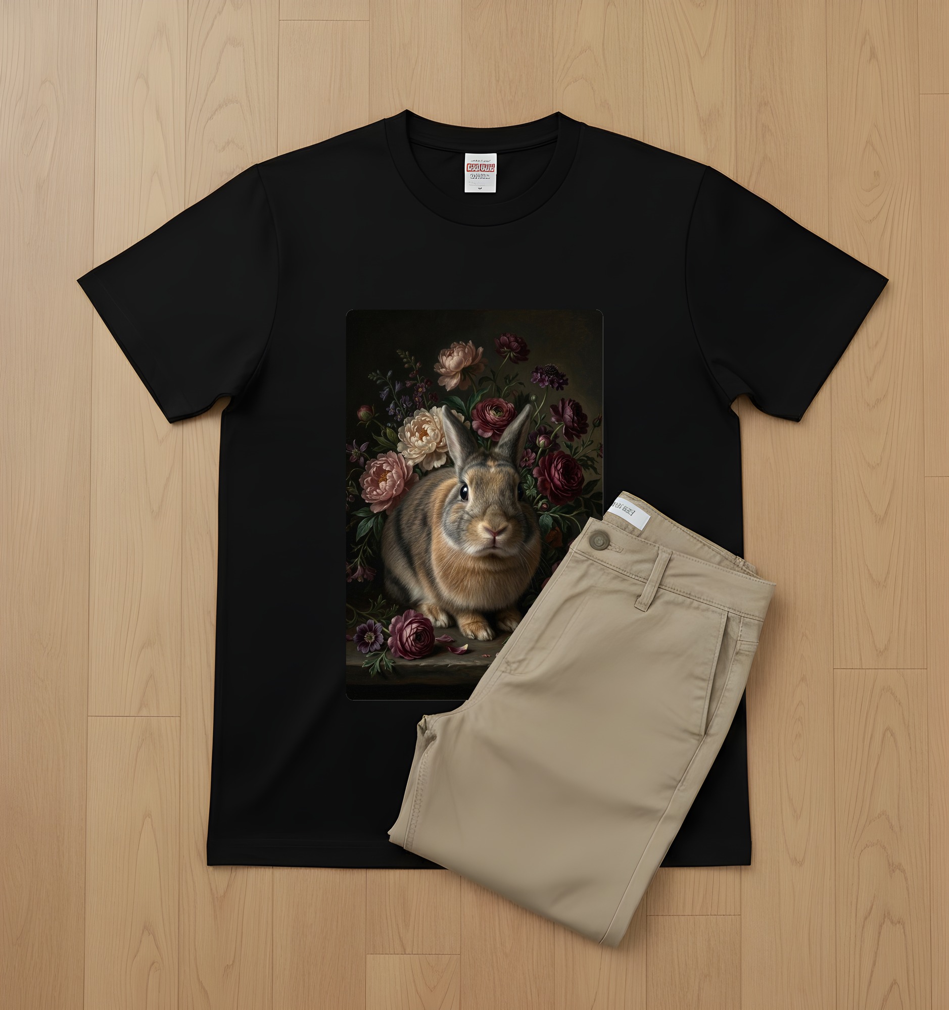 うさぎのTシャツ 2枚目