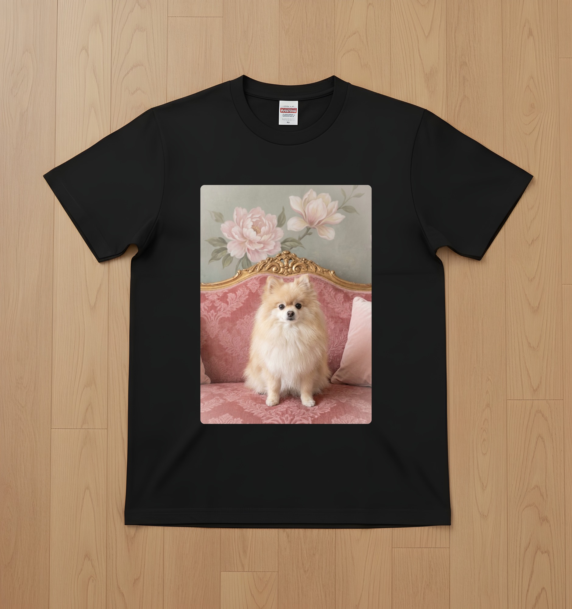 ポメラニアンのTシャツ 1枚目