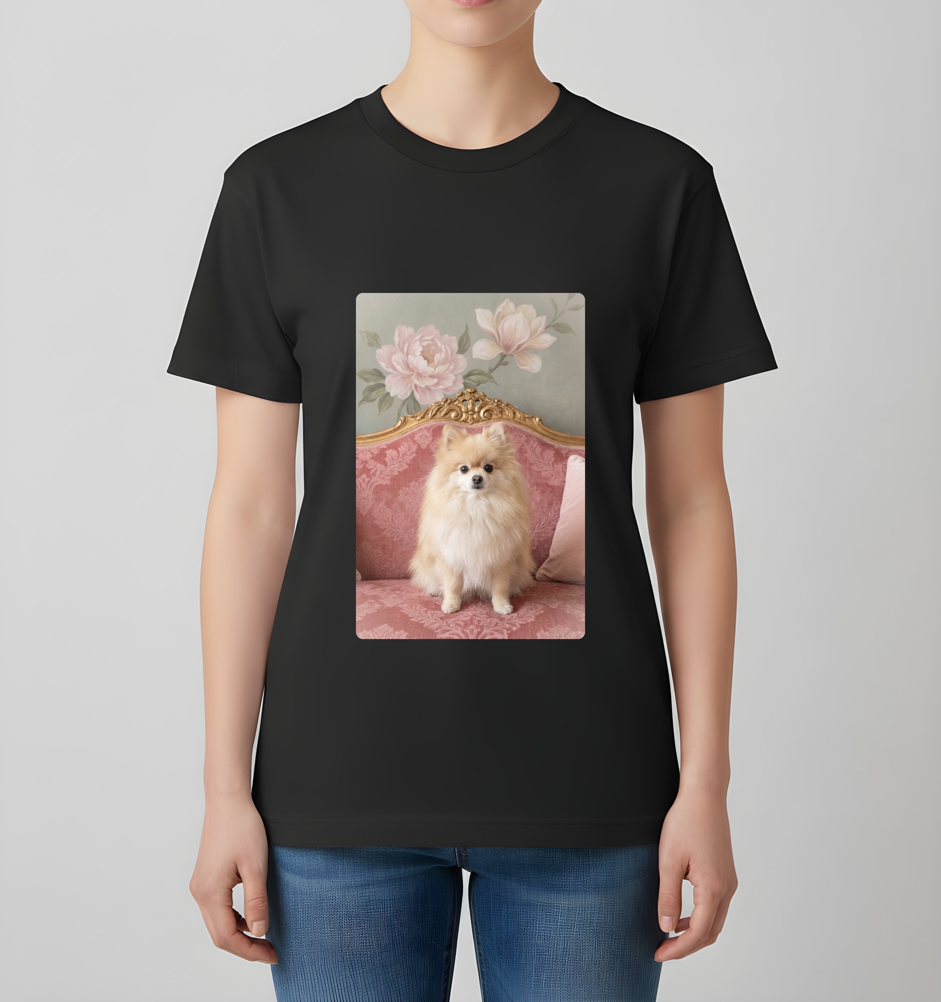 ポメラニアンのTシャツ 4枚目