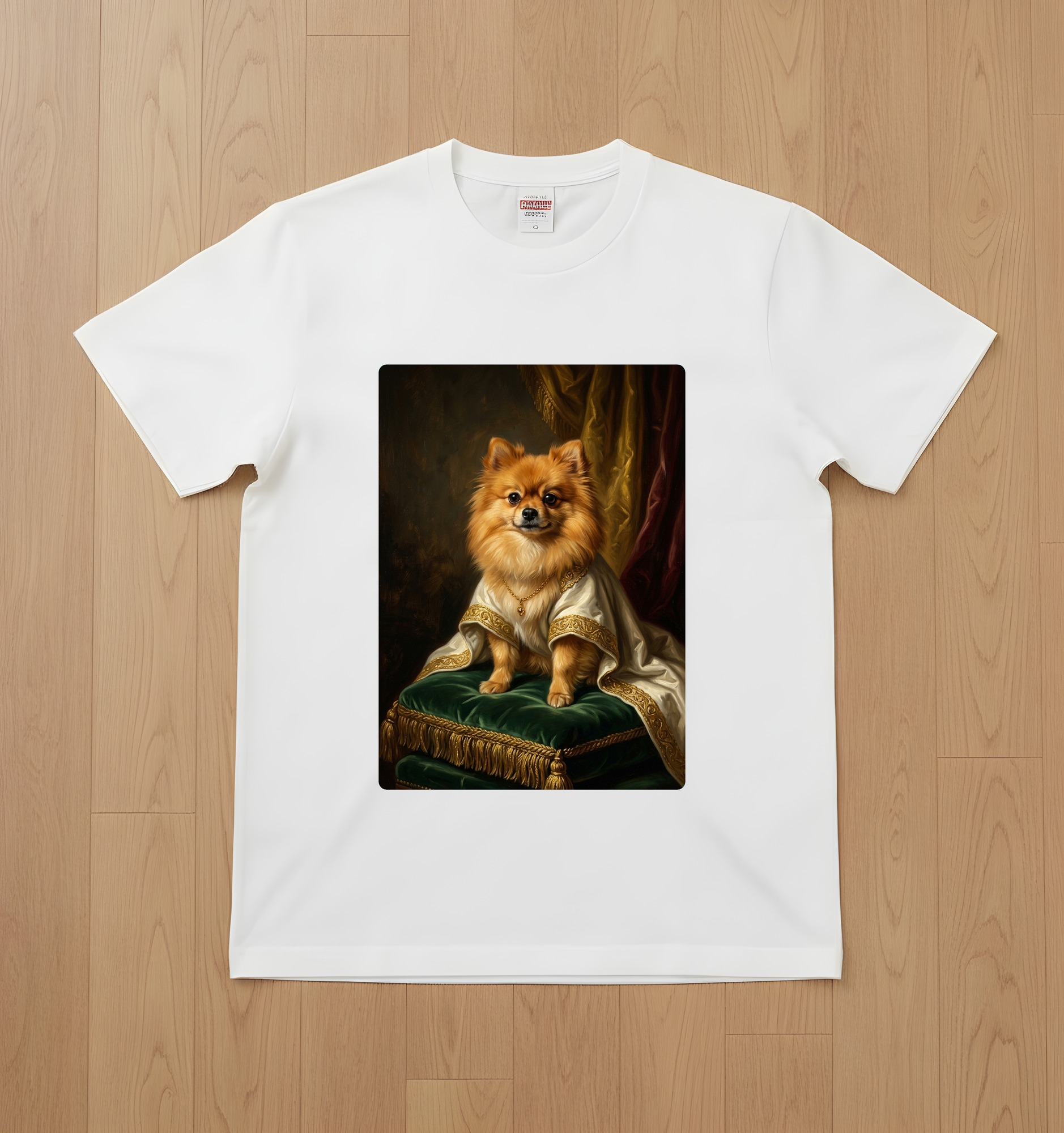 ポメラニアンのTシャツ 1枚目