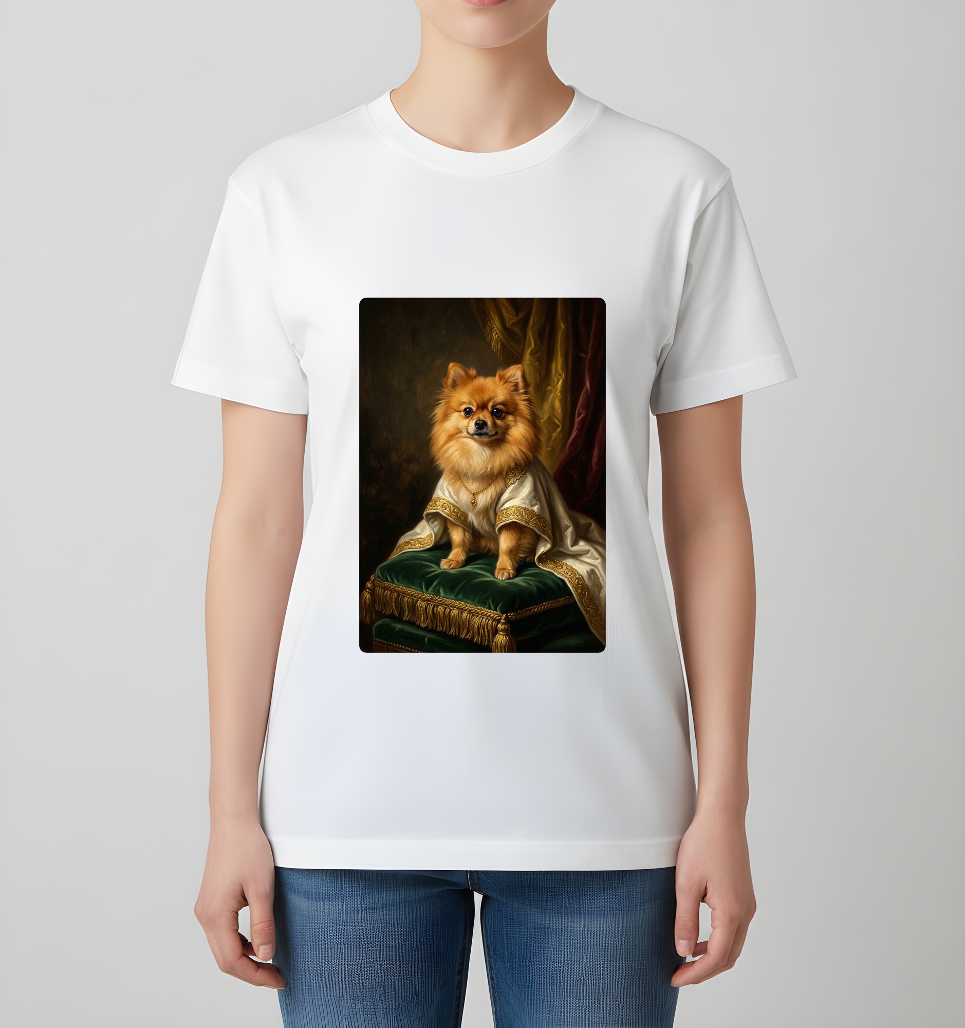 ポメラニアンのTシャツ 4枚目