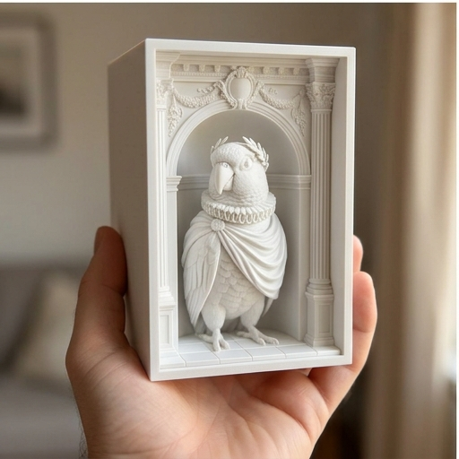 ウロコインコのブックヌーク 3枚目