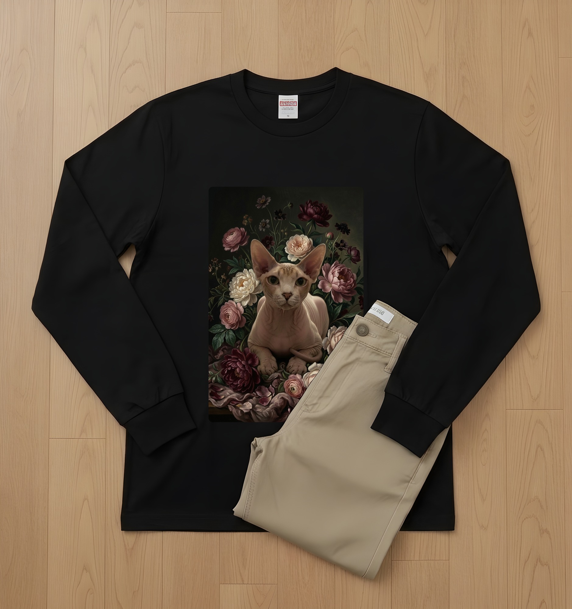 スフィンクスの長袖Tシャツ 2枚目
