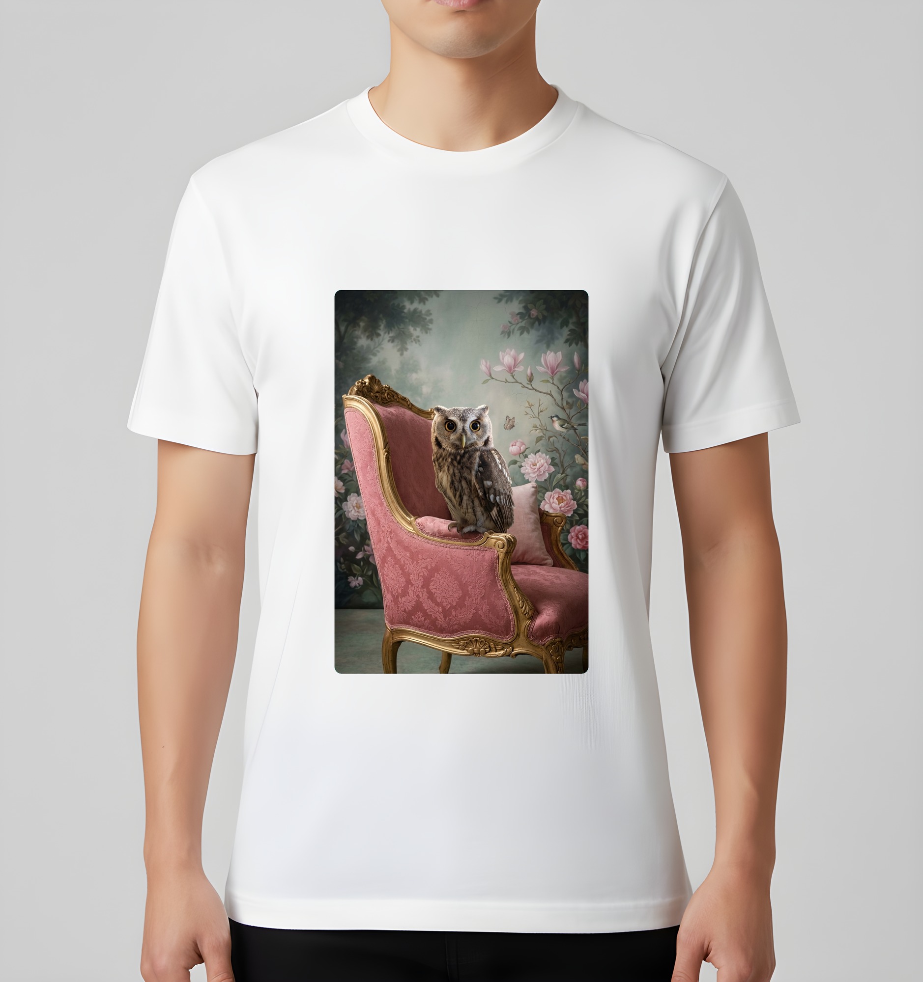 コノハズクのTシャツ 3枚目